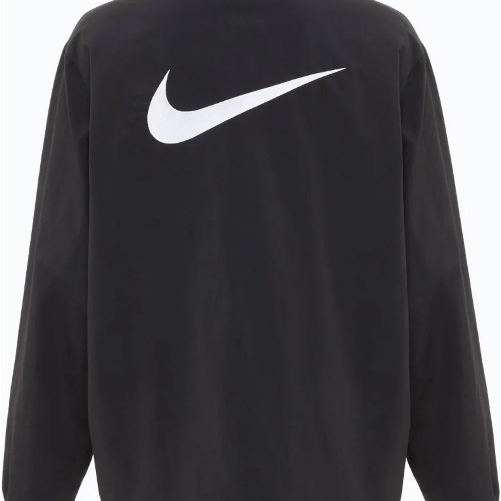 Nike Women's Sportswear Essential Oversized UV Coaches' Jacket in Black Large - Picture 8 of 15